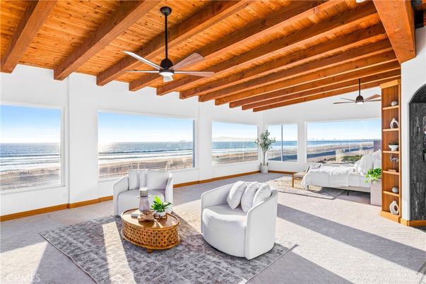 Bedroom, Interior, Living room, Water, Wooden Beams, Wooden Ceilings