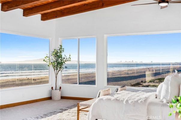 Bedroom, Interior, Water, Wooden Beams, Wooden Ceilings