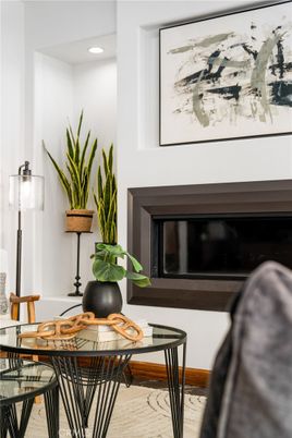 Fireplace, Interior, Recessed Lighting