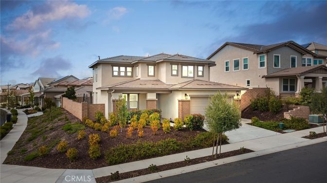 Attached, Exterior, Facade, Brick Facade, Mediterranean