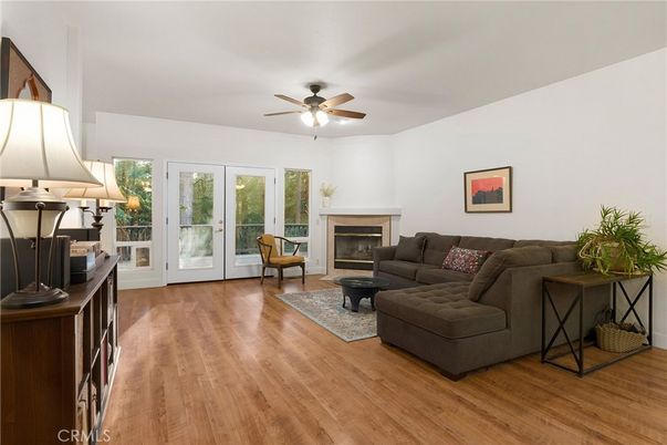 Fireplace, Interior, Living room, Wood Texture Flooring