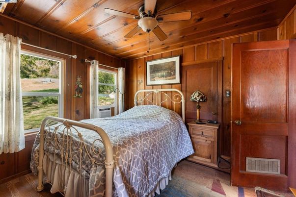 Bedroom, Interior, Wooden Ceilings, Wood Texture Flooring, Wooden Walls