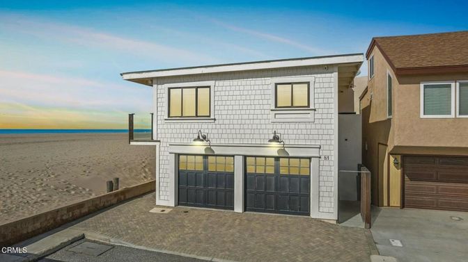 Attached, Exterior, Facade, Water, Brick Traditional