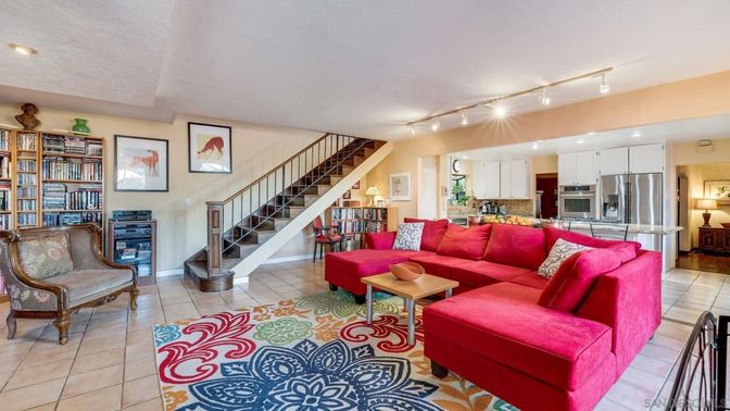 Interior, Kitchen, Living room, Recessed Lighting, Stainless Steel Appliances
