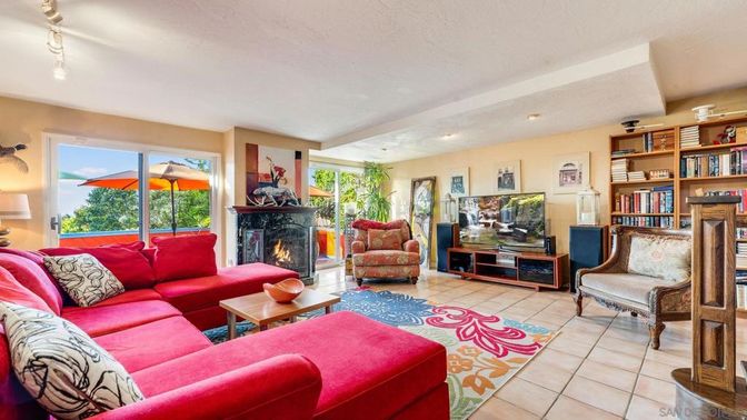 Fireplace, Interior, Living room, Recessed Lighting