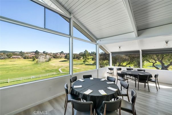 Dining room, Interior, Sun Room, Wood Texture Flooring