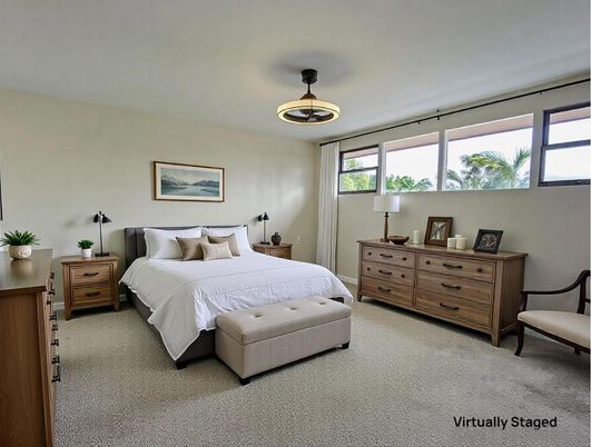 Bedroom, Interior, Pendant Lights