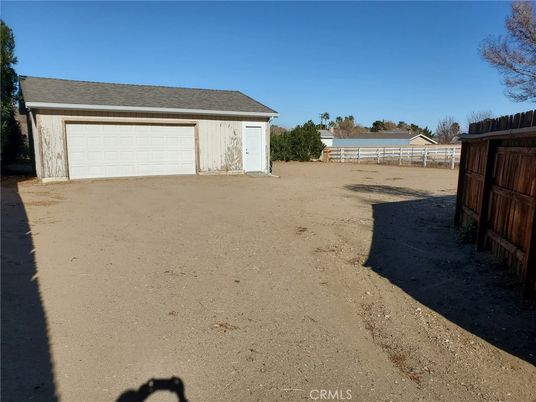 Backyard, Detached Garage, Exterior