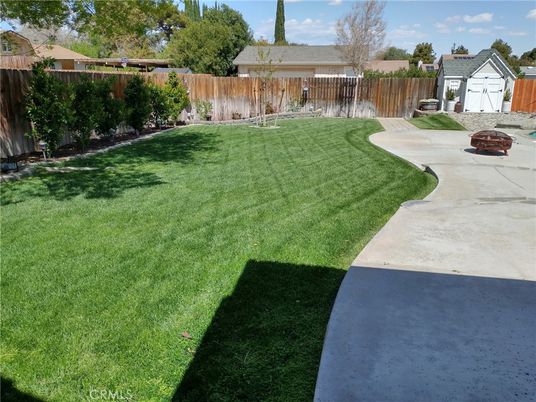 Backyard, Detached Garage, Exterior