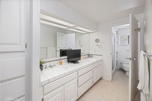 Bathroom, Dual Sink Vanities, Interior, Tile Countertops