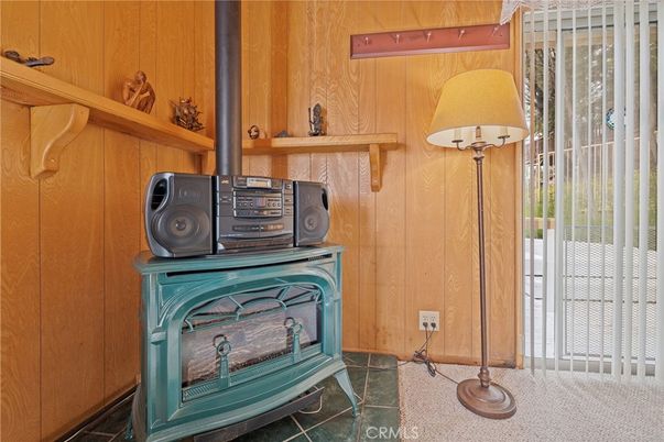 Fireplace, Interior, Wooden Walls