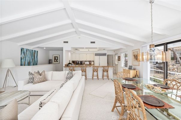 Dining room, Interior, Kitchen, Living room, Pendant Lights, Recessed Lighting