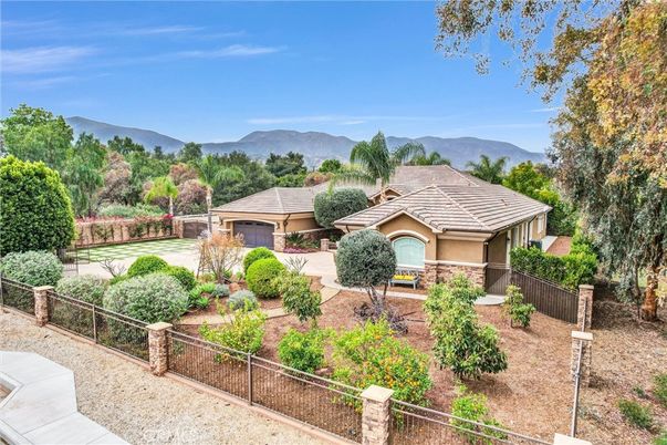 Attached, Backyard, Exterior, Facade, Mediterranean