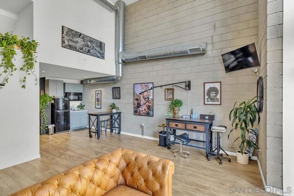 Interior, Kitchen, Stone Walls, Wood Texture Flooring