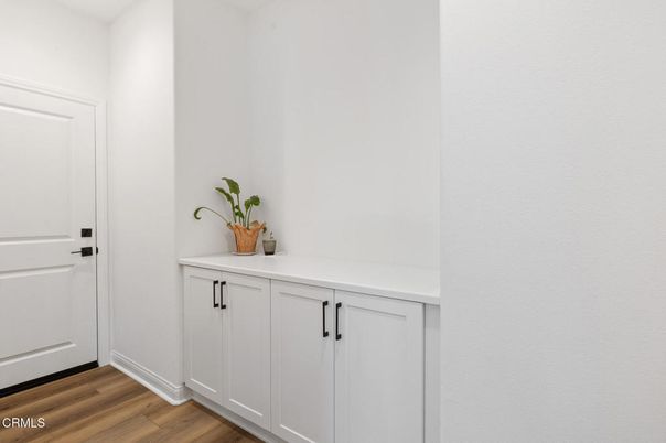 Interior, Washer, Wood Texture Flooring