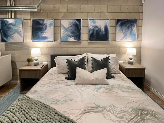 Bedroom, Interior, Stone Walls