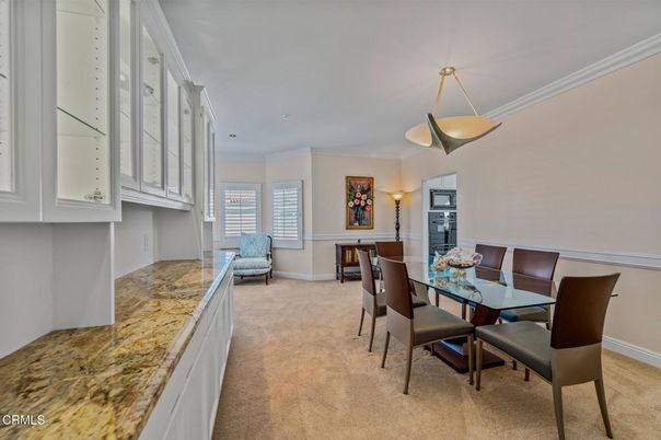 Dining room, Interior, Pendant Lights
