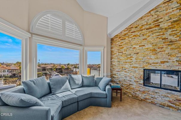 Fireplace, Interior, Living room, Stone Walls