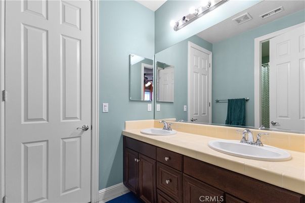 Bathroom, Dual Sink Vanities, Interior, Tile Countertops