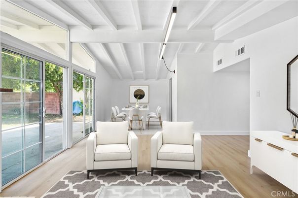 Dining room, Interior, Wood Texture Flooring