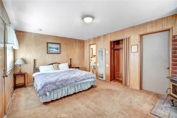 Bedroom, Interior, Wooden Walls