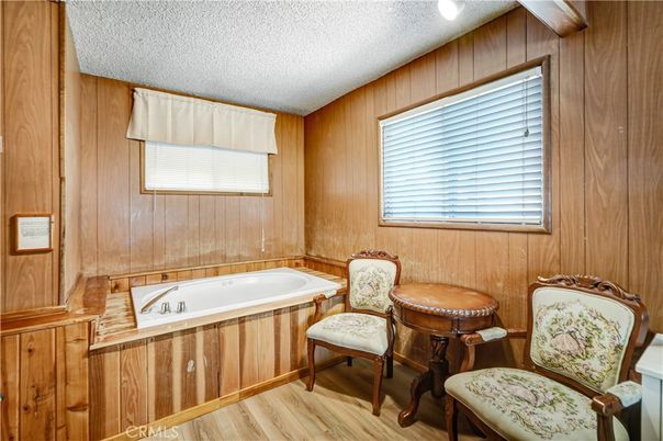 Bathroom, Interior, Wood Texture Flooring, Wooden Walls