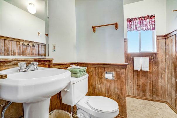 Bathroom, Interior, Wooden Walls