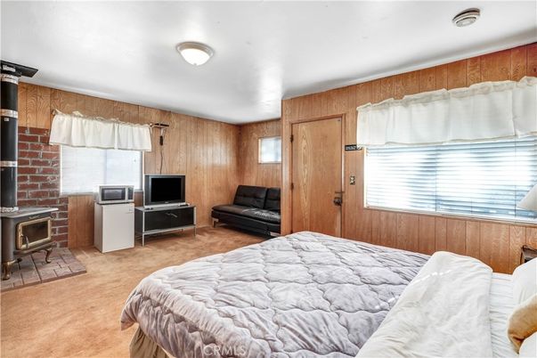 Bedroom, Interior, Wooden Walls