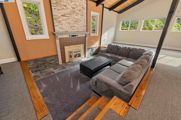 Fireplace, Interior, Living room, Wooden Beams, Wooden Ceilings