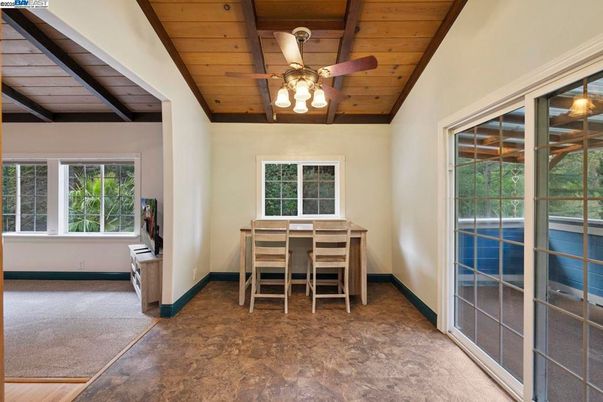 Dining room, Interior, Wooden Beams, Wooden Ceilings