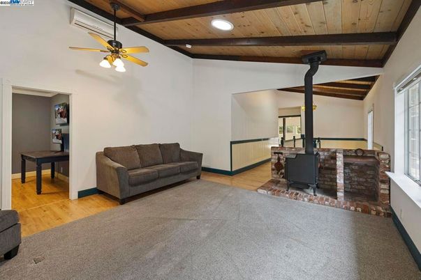 Interior, Recessed Lighting, Wooden Beams, Wooden Ceilings, Wood Texture Flooring