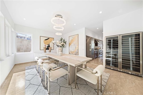 Dining room, Interior, Recessed Lighting