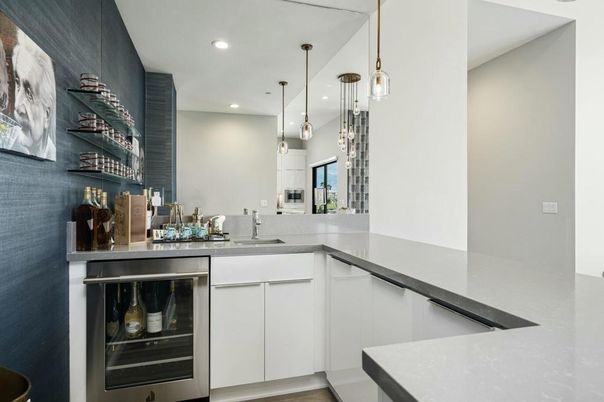 Interior, Kitchen, Pendant Lights, Recessed Lighting