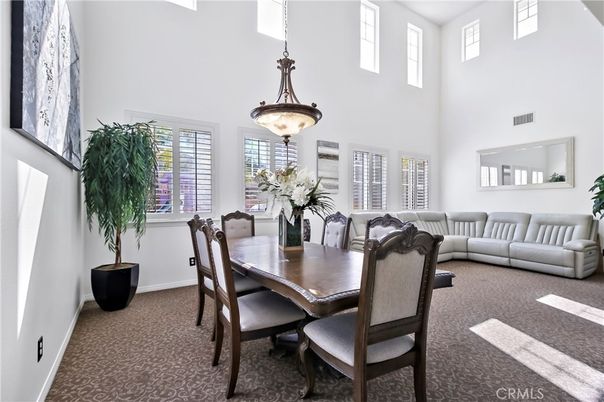 Dining room, Interior, Pendant Lights
