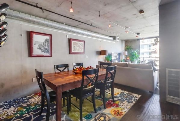 Dining room, Interior, Wood Texture Flooring