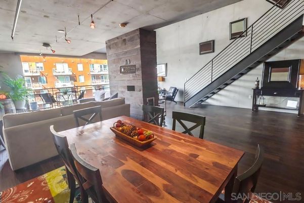 Dining room, Interior, Wood Texture Flooring