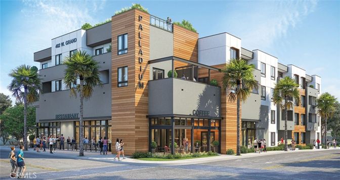 Exterior, Facade, Modern