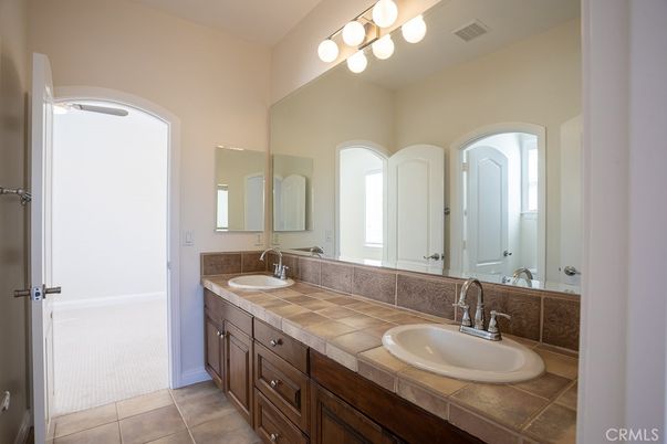 Bathroom, Dual Sink Vanities, Interior, Tile Countertops