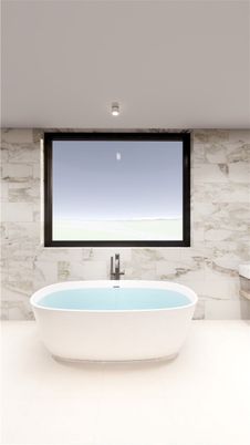 Bathroom, Free Standing Baths, Interior, Marble Walls
