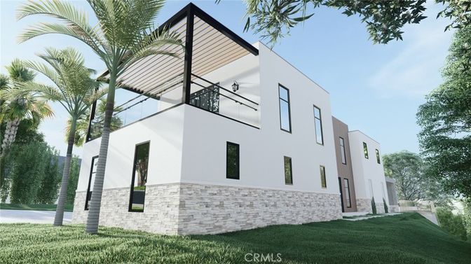 Backyard, Exterior, Facade, Modern