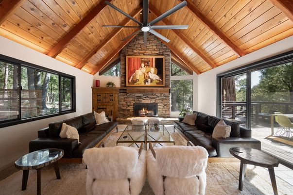 Fireplace, Interior, Living room, Wooden Beams, Wooden Ceilings, Wood Texture Flooring