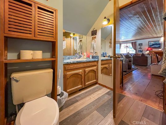 Bathroom, Dual Sink Vanities, Interior, Living room, Wood Texture Flooring