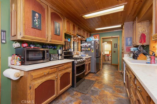 Interior, Kitchen, Wooden Ceilings