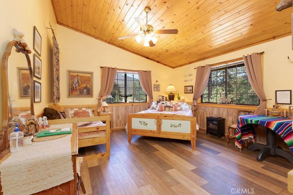 Home Office, Interior, Wooden Ceilings, Wood Texture Flooring