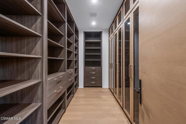 Interior, Recessed Lighting, Walk-in Closets, Wood Texture Flooring