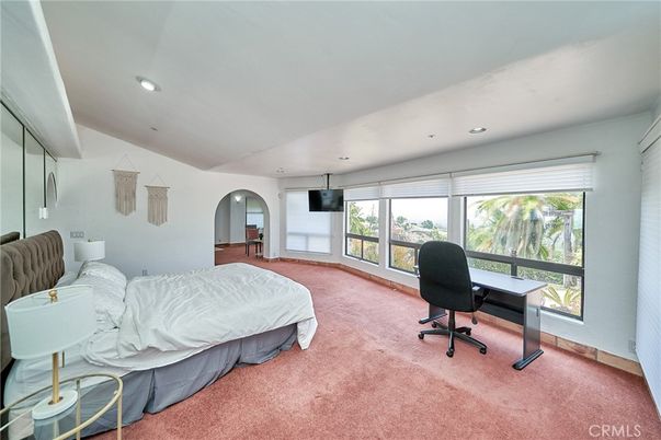 Bedroom, Home Office, Interior, Recessed Lighting