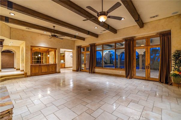 Interior, Recessed Lighting, Wooden Beams