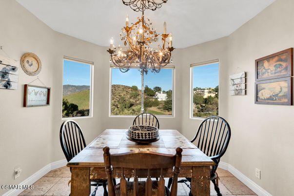 Chandelier, Dining room, Interior