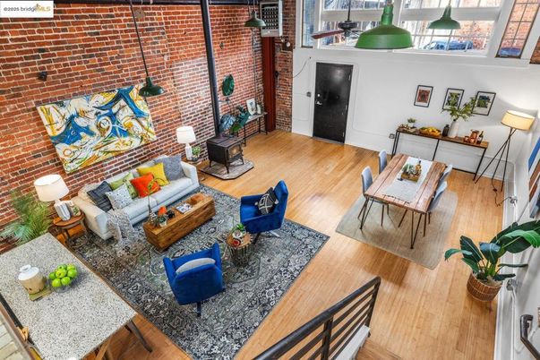 Interior, Living room, Stone Walls, Wood Texture Flooring