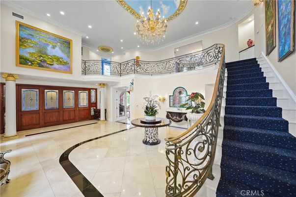 Chandelier, Interior, Recessed Lighting